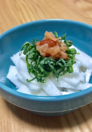 簡単小鉢!長芋の短冊和え-レシピのメイン写真