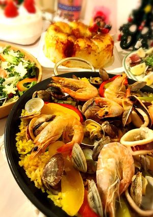 クリスマスに☆簡単パエリア-レシピのメイン写真