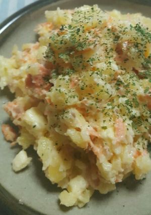 鮭チーズポテトサラダ-レシピのメイン写真