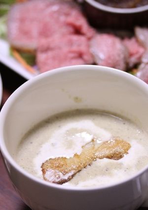牡蠣のクリームスープと白身魚のムニエル-レシピのメイン写真
