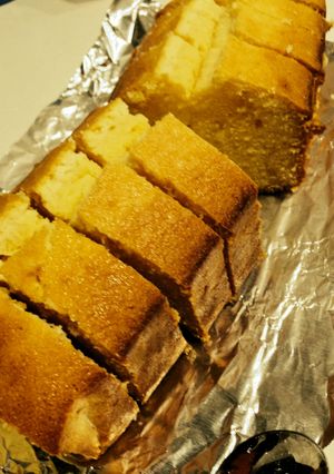簡単◎４材料たまごたっぷりパウンドケーキ-レシピのメイン写真