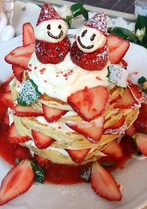✨クリスマスパンケーキ✨-レシピのメイン写真