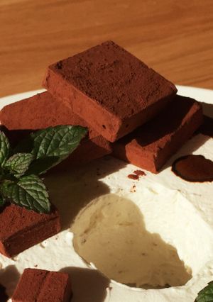 アマレット香る生チョコ-レシピのメイン写真