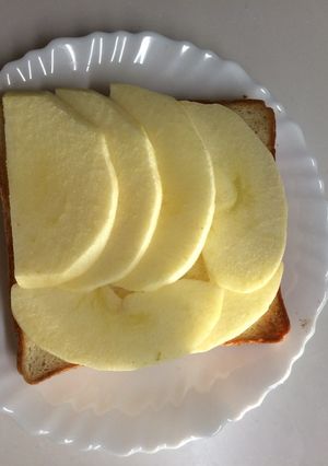 簡単 りんごトースト-レシピのメイン写真