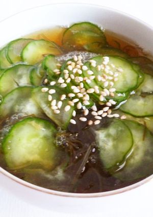 がごめ昆布ときゅうりの酢の物-レシピのメイン写真