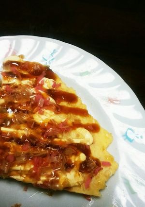 白菜でもとても美味しいお好み焼き-レシピのメイン写真