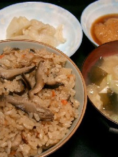 椎茸ご飯-レシピのメイン写真