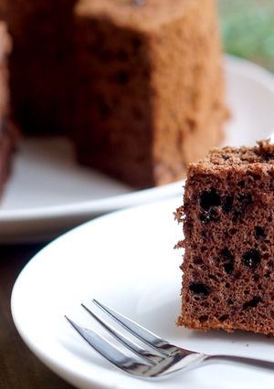 ☆チョコたっぷりシフォンケーキ☆14㌢型-レシピのメイン写真