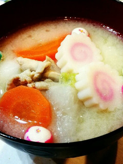 我が家特製!あんこもち入りお雑煮-レシピのメイン写真
