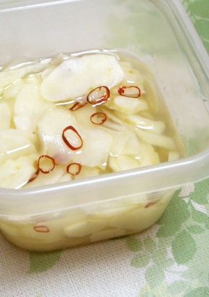 簡単菊芋の酢漬け-レシピのメイン写真