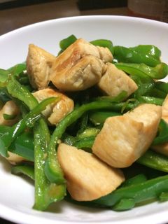 胸肉とピーマン炒め-レシピのメイン写真