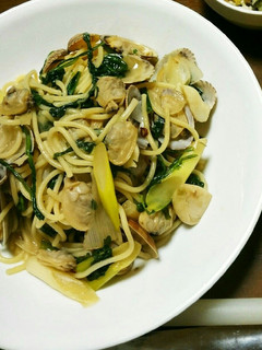 あさりと白ネギの和風パスタ-レシピのメイン写真