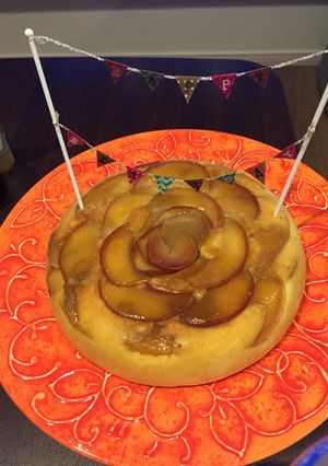 簡単リンゴケーキ（炊飯器とHMで）-レシピのメイン写真