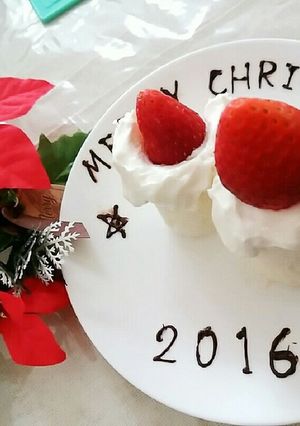 1歳初めてのクリスマス☆キャンドルケーキ-レシピのメイン写真