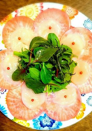 ホタテと赤カブのサラダ仕立て✨-レシピのメイン写真