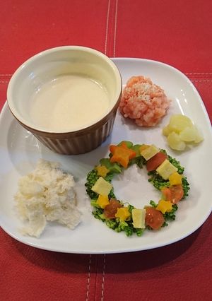 離乳食 後期～ クリスマス-レシピのメイン写真