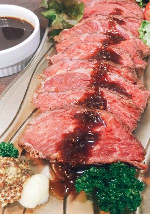 炊飯器で☆クリスマスにローストビーフ-レシピのメイン写真