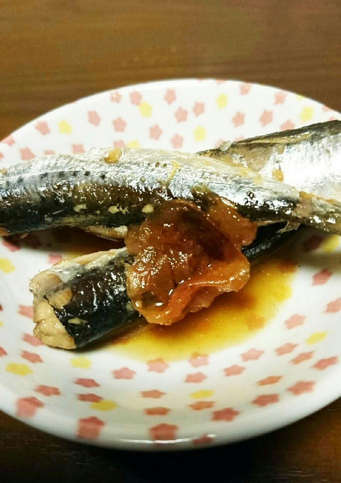 鰯の梅煮 砂糖を使わずハチミツで。-レシピのメイン写真