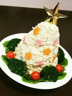 ポテサラツリー☆ポテトサラダ☆クリスマス-レシピのメイン写真