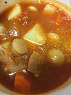 トマト缶で簡単ミネストローネ-レシピのメイン写真