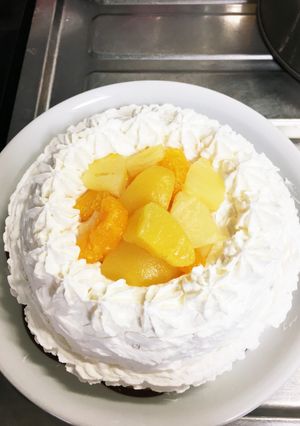 簡単！節約ケーキ華やかに！材料費500円-レシピのメイン写真