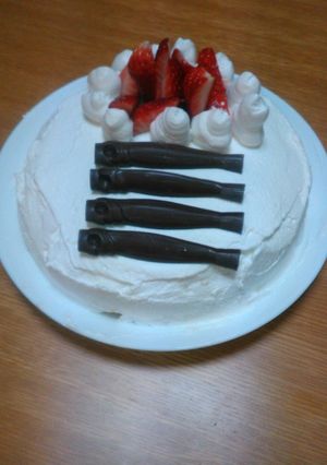 改訂卵1個のスポンジケーキ-レシピのメイン写真