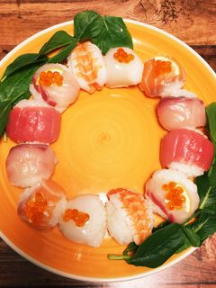 手まり寿司!簡単!ひなまつりにも♫-レシピのメイン写真