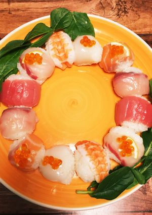 手まり寿司！簡単！ひなまつりにも♫-レシピのメイン写真