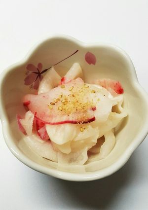 カブの酢の物～ゆず風味バージョン～-レシピのメイン写真