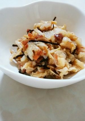 白菜梅あえ・あっさり味-レシピのメイン写真