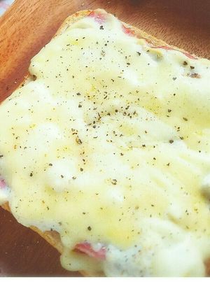 豆腐クリームで♡ヘルシークロックムッシュ-レシピのメイン写真