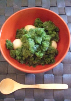 抹茶シャーベット　～豆腐白玉団子ぞえ～-レシピのメイン写真