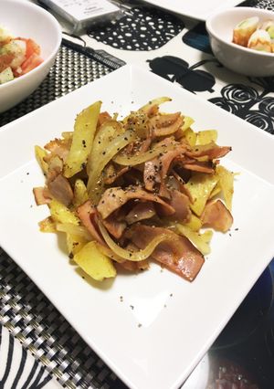 ジャーマンポテト☆カレー風味-レシピのメイン写真