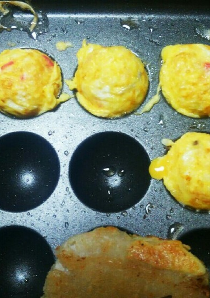 たこ焼き器で卵焼き-レシピのメイン写真