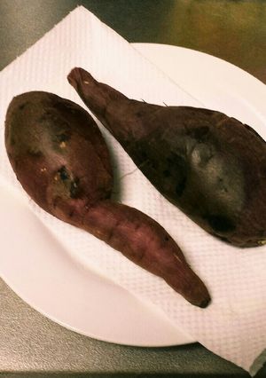 冷めた焼き芋の温め直し(ホク②Ver.)-レシピのメイン写真