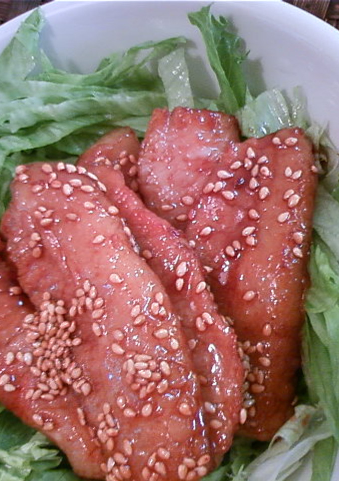 豚トロの甘辛てりてり焼き♪♫♬-レシピのメイン写真