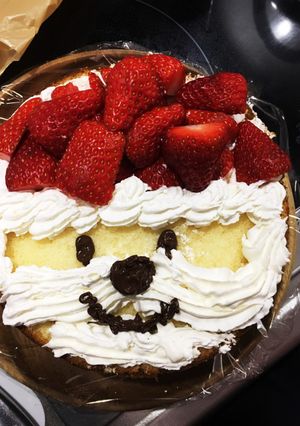 サンタケーキ-レシピのメイン写真