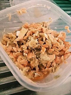 蒸し煮で手作り鮭フレーク-レシピのメイン写真