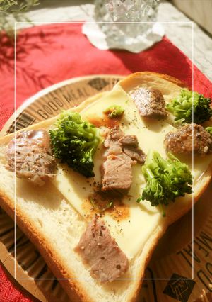 端っこグルメ❀ローストビーフトーストⅡ-レシピのメイン写真