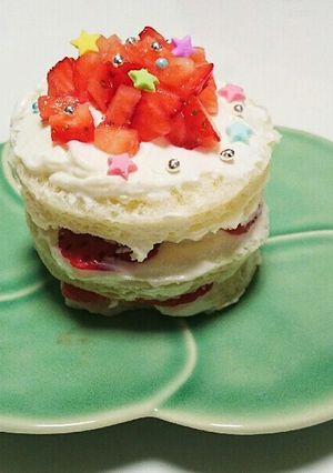 ※☆可愛い小さなクリスマスケーキ☆※-レシピのメイン写真