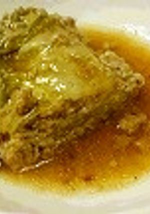 巻かないロール白菜（ひき肉重ね焼き）-レシピのメイン写真