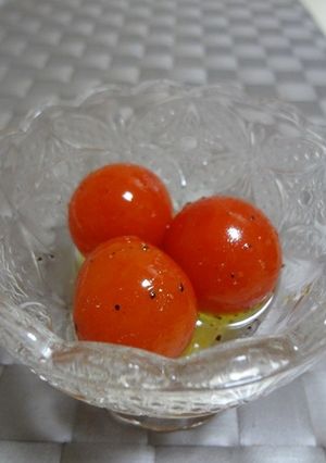 プチトマトのハチミツマリネ♪-レシピのメイン写真