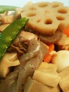 筑前煮(お正月バージョン)-レシピのメイン写真