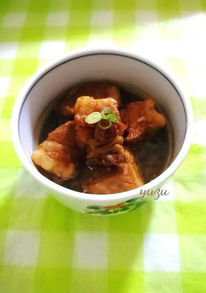 時短☆圧力鍋で♪とろ~りやわらか豚の角煮-レシピのメイン写真