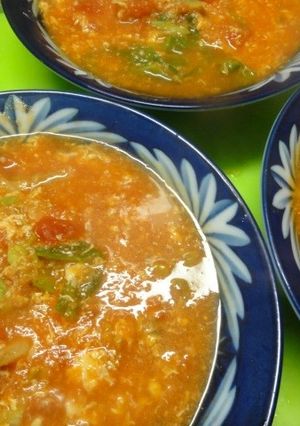 *中華風トマトスープ*-レシピのメイン写真