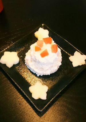 離乳食 ケーキ♪ ～お豆腐、お粥、トマト-レシピのメイン写真