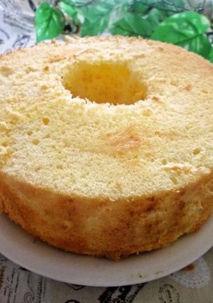 ふんわりしっとり～米粉のシフォンケーキ-レシピのメイン写真