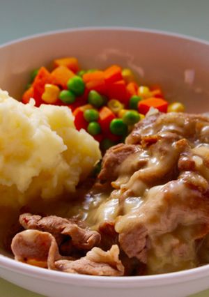 ラム肉のグレイビーソースがけ-レシピのメイン写真