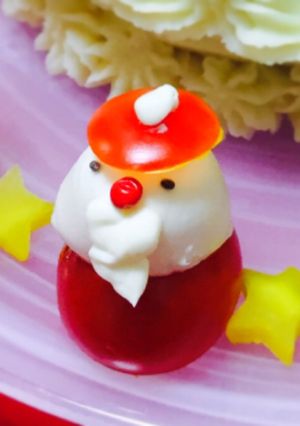 ミニ サンタトマト トマトサンタさん2-レシピのメイン写真