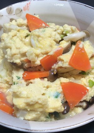簡単！！粉豆腐のたまごとじ-レシピのメイン写真